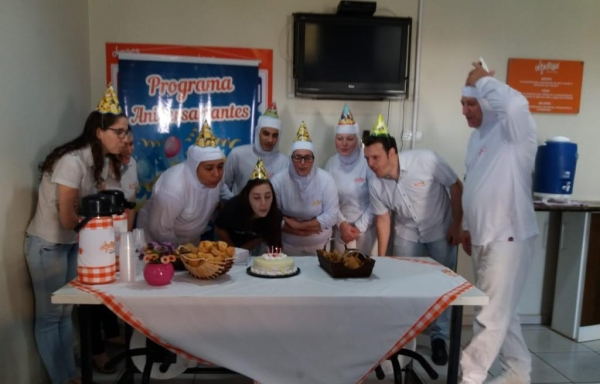 Aniversariantes do mês de Setembro são homenageados pela Dipães