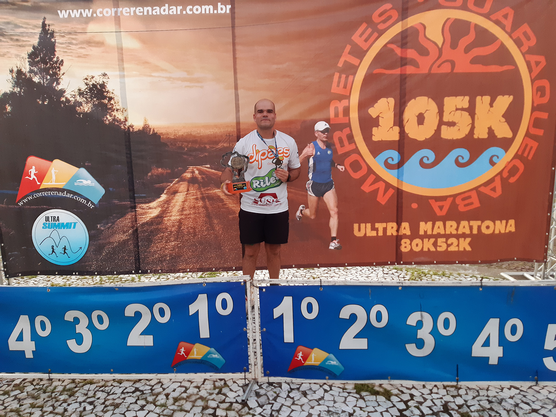 Atleta patrocinado pela Dipães conquista o 4º lugar na Ultramaratona Warrior 105K