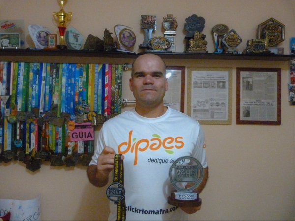 Atleta patrocinado pela Dipães conquista tradicional Ultramaratona de Campinas/SP
