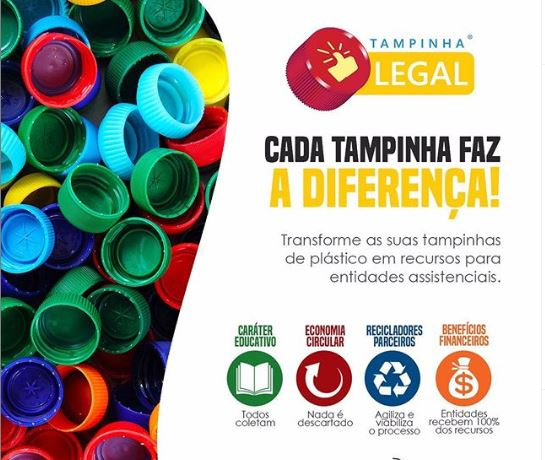 Dipães firma parceria com a Casa da Amizade de SMO no Projeto Tampinha Legal