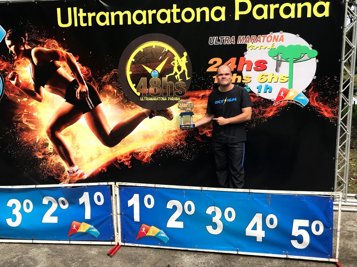 Ultramaratonista patrocinado pela Dipães conquista o vice-campeonato em prova de 48 horas